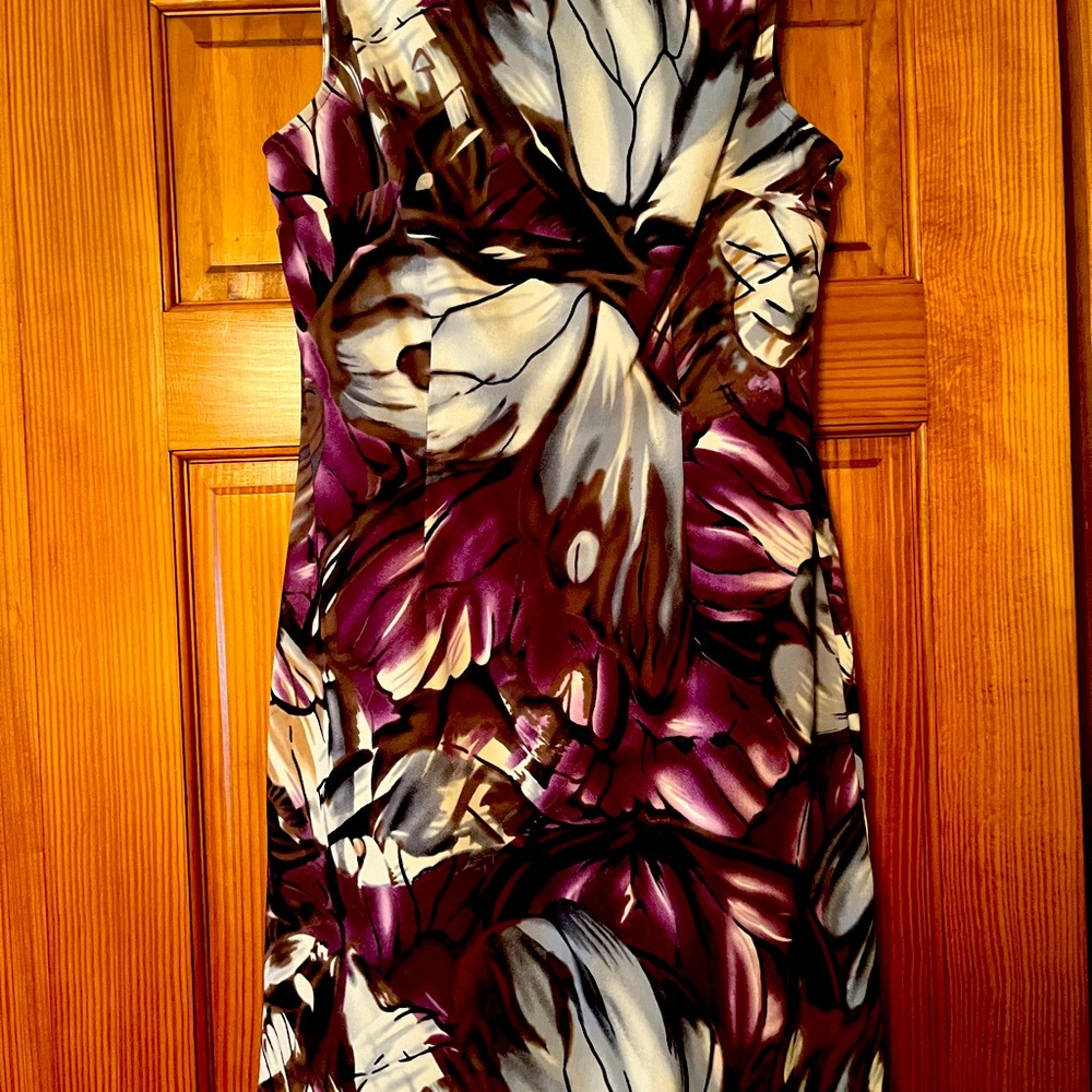 Connected Purple Floral Dress Size 8